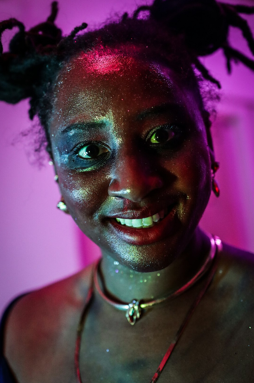 Portrait of a woman smiling